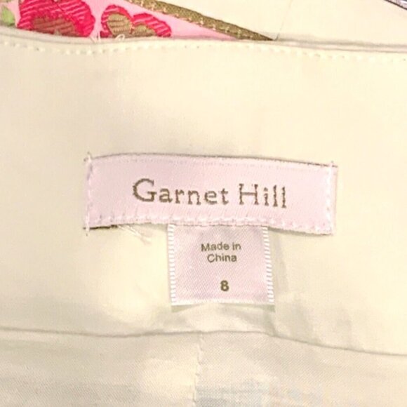 Garnet Hill BOHO 90s Y2K Multicolor Pencil Skirt Lace & Ribbon Sz 8 #207B - Picture 8 of 10